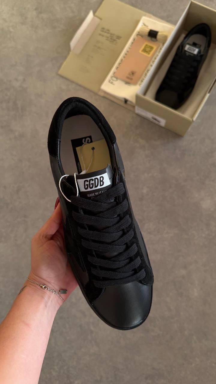 Golden Goose Superstar All Black