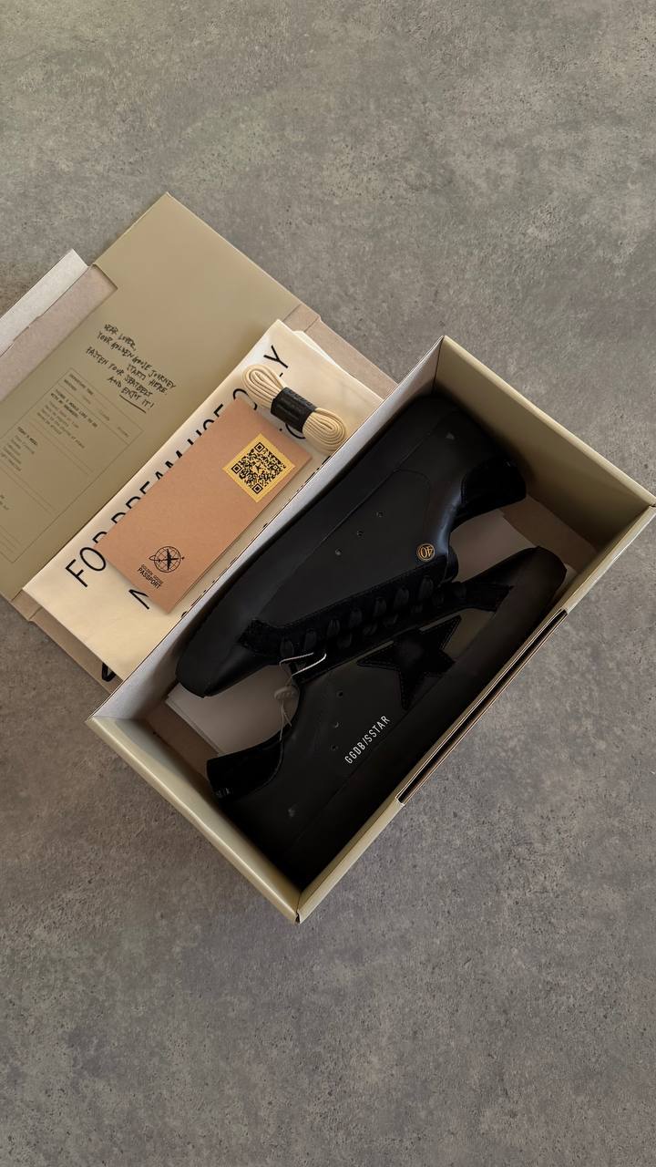 Golden Goose Superstar All Black