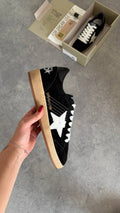 Golden Goose Ball Star Black Suede