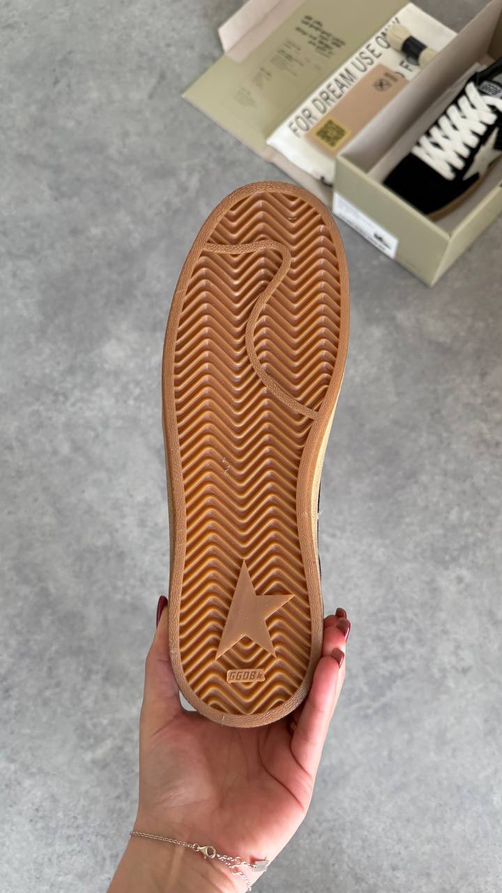 Golden Goose Ball Star Black Suede