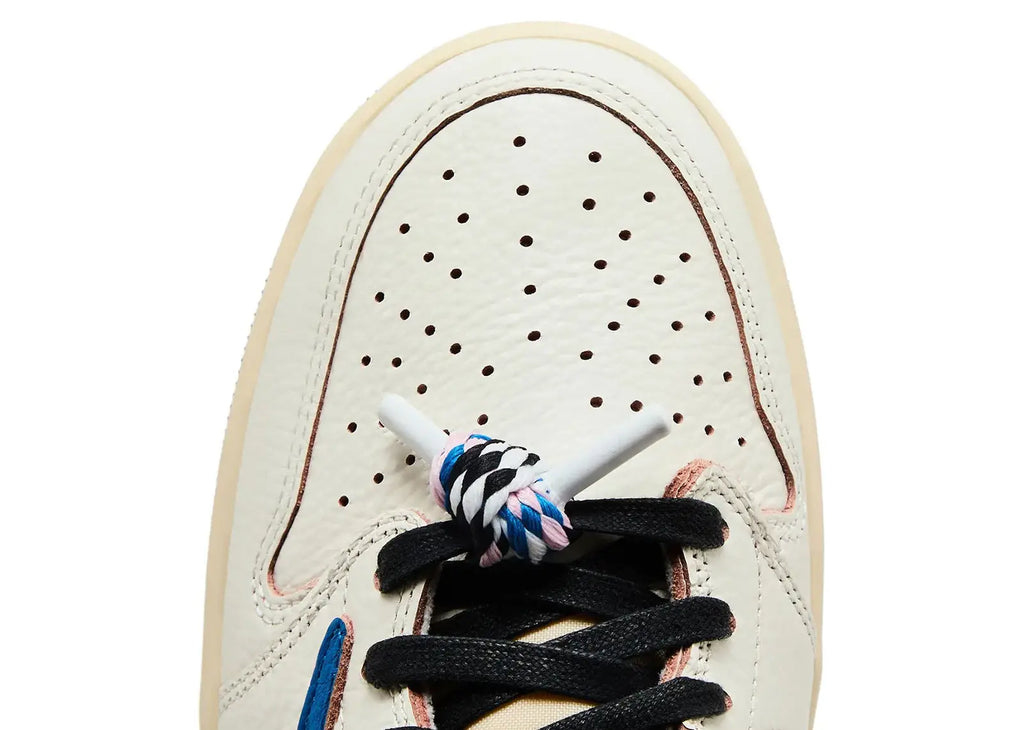 Nike Air Jordan 1 Retro Low OG SP Fragment x Travis Scott Sail Military Blue