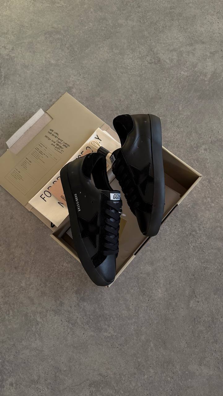 Golden Goose Superstar All Black
