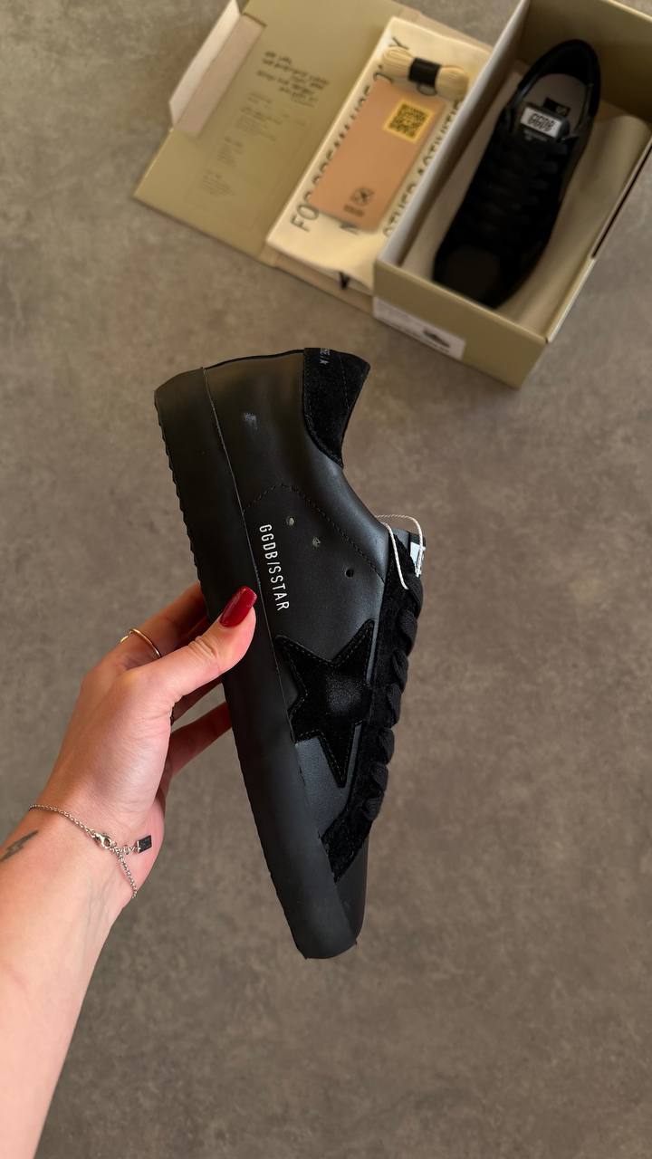 Golden Goose Superstar All Black