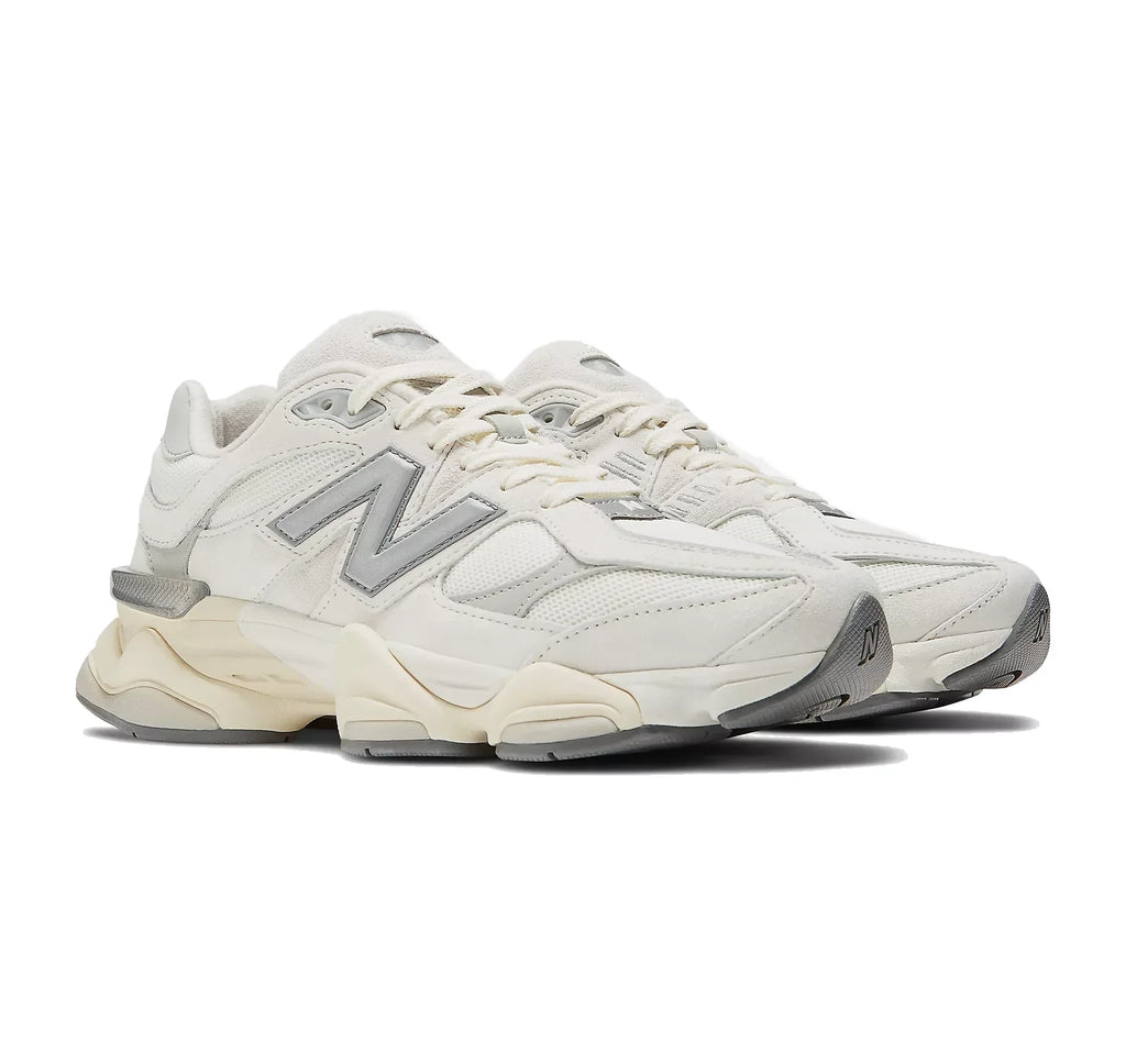 New Balance 9060 Sea Salt with Concrete and Silver Metallic