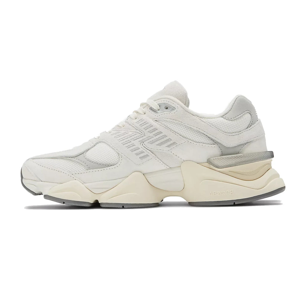 New Balance 9060 Sea Salt with Concrete and Silver Metallic