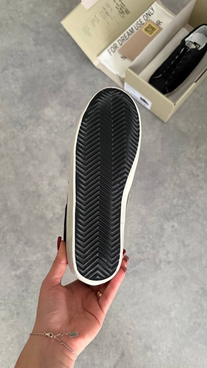 Golden Goose Superstar Black Glitter