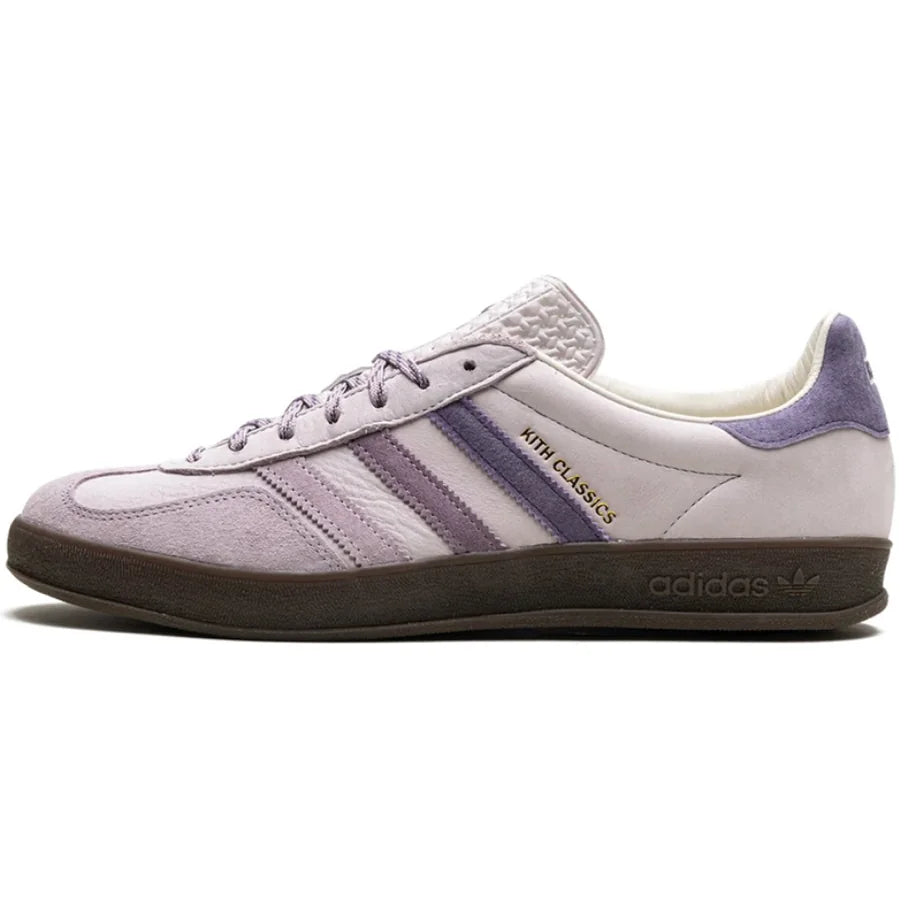 Adidas X Kith Classics Gazelle Indoor “ Ash Purple “