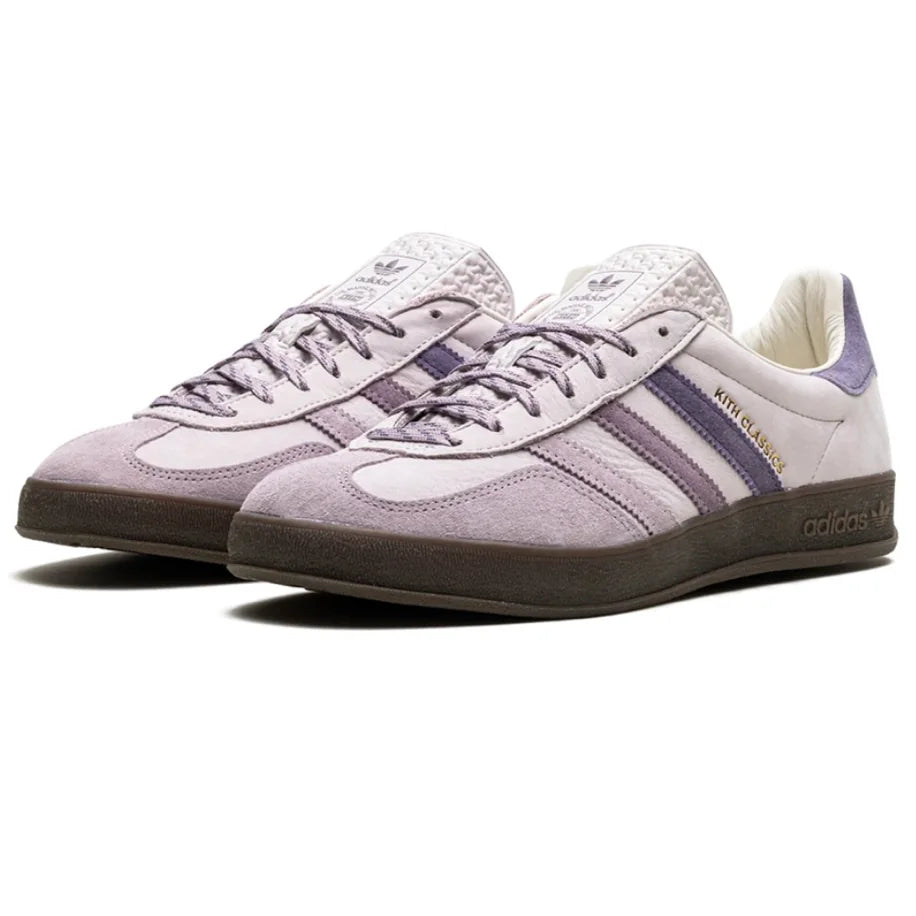 Adidas X Kith Classics Gazelle Indoor “ Ash Purple “